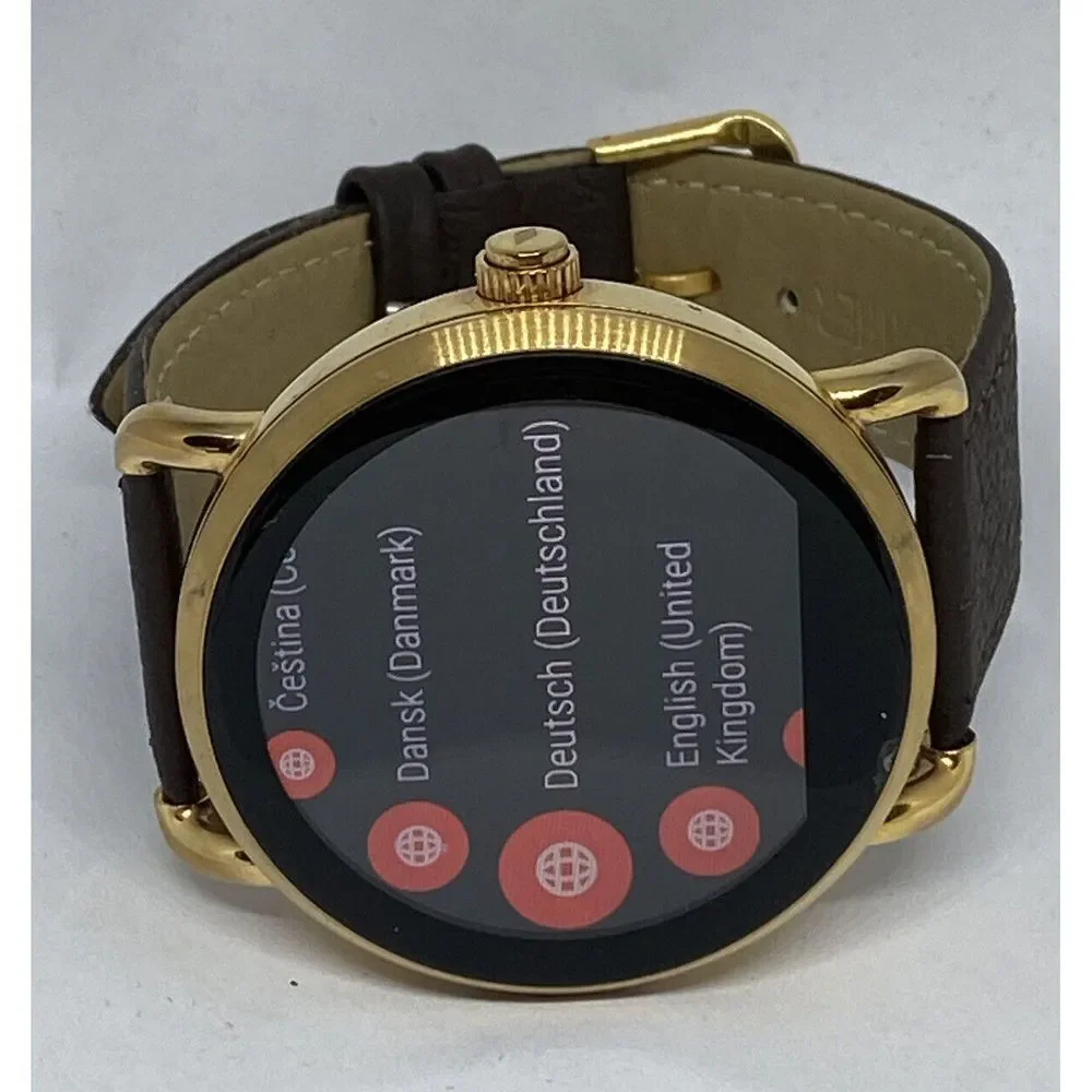 Fossil Gen 3 Authentic Genuine Smart Watch Custom Band FTW2102 LT255